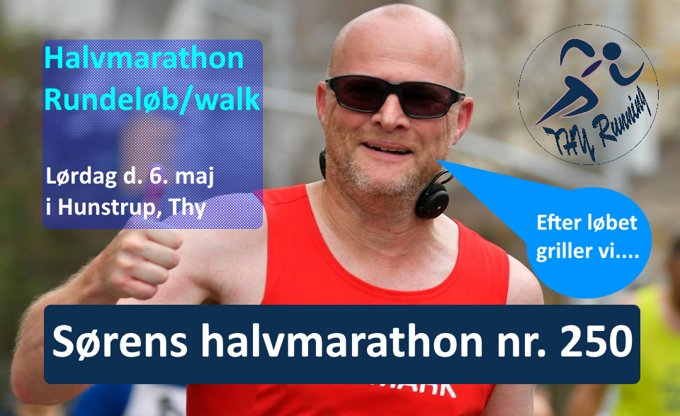 Sørens halvmarathon nr. 250 – THY Running #3