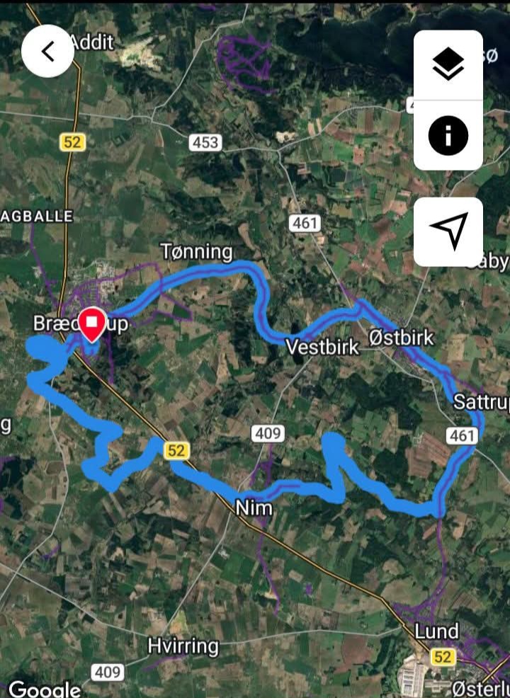 Brædstrup marathon Gpx 2