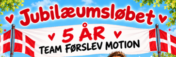 Jubilæumsløbet 5 år – Team Førslev Motion